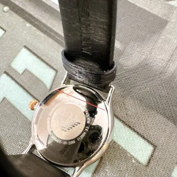 Emporio Armani AR2066 Alpha XSmall Ladies Watch With Blue Dial - Picture 7 of 7